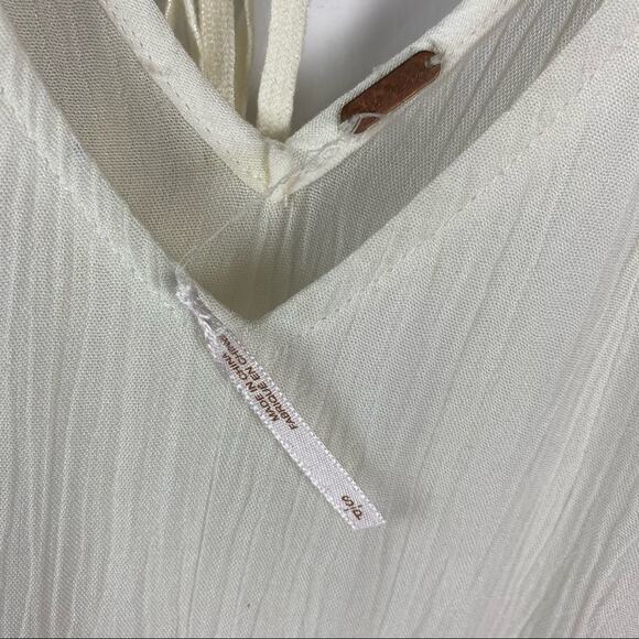 Free People Summer Feeling Dress Ivory — Coastal Cowgirl Cottagecore - Picture 4 of 9